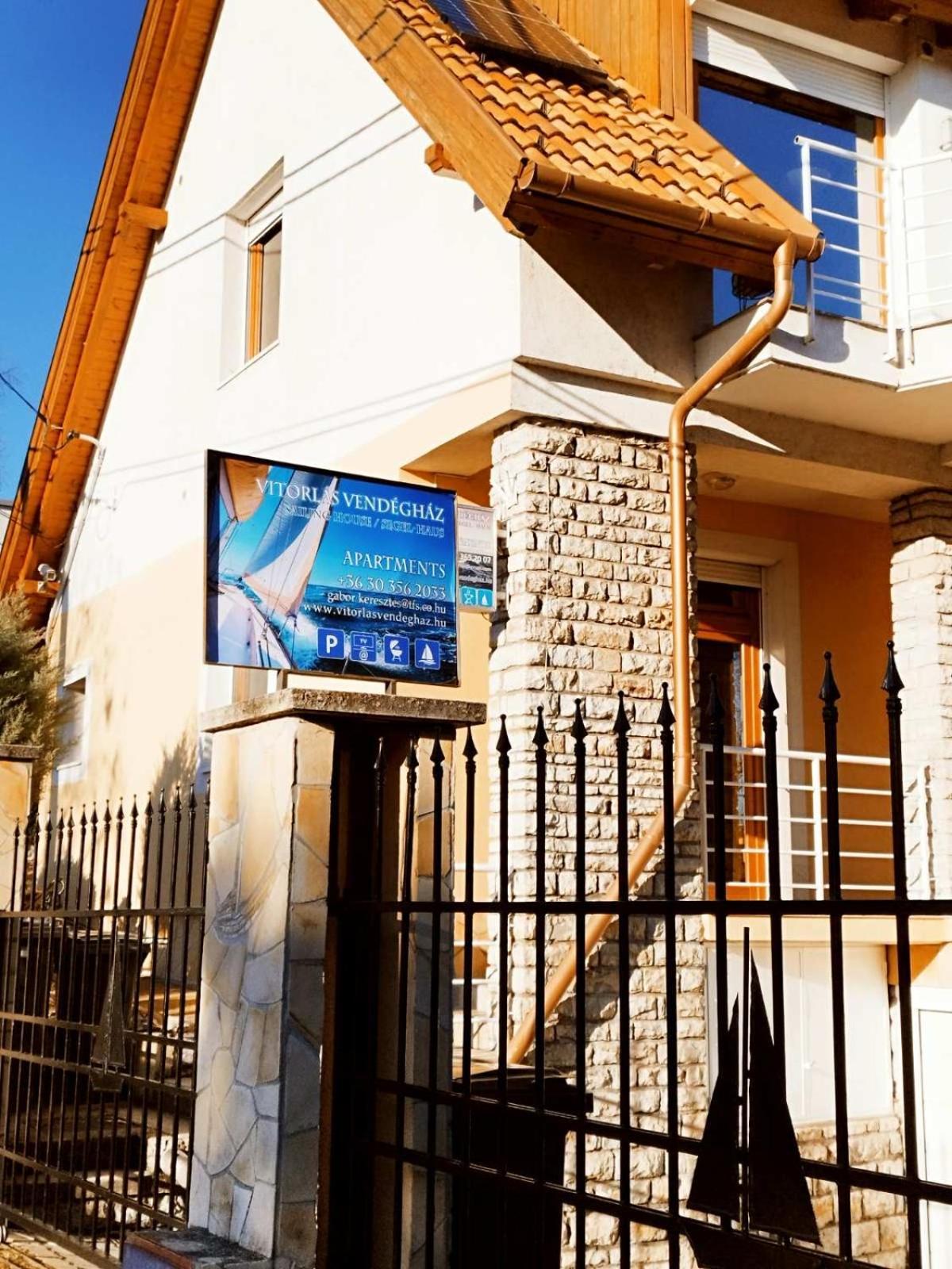 Apartman Vitorlas Vendeghaz Balatonfüred Dış mekan fotoğraf